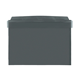 Orgatex-Magnettaschen, m. Klappe, A5 quer, anthrazit, 10 St.