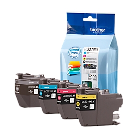 Original Brother ink cartridges LC-3219XL CMYK, Mixpack, cyan, magenta, yellow, black