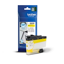 Original Brother Tintenpatrone LC-3237Y, Einzelpack, gelb