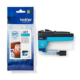 Original Brother Tintenpatrone LC-427C, Einzelpack, cyan