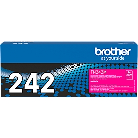 Original Brother Toner TN-242M, Einzelpack, magenta