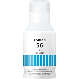 Original Canon Tintenflasche GI-56C, Einzelpack, cyan