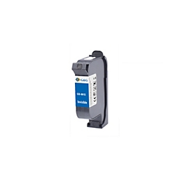 Original G&G Tintenpatrone GB-001CS, fÃ¼r BeschriftungsgerÃ¤t MP001, 42 ml wasserfeste UV-Tinte, Einzelpack, transparent