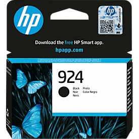 Original HP ink cartridge 924 (4K0U6NE), up to 500 pages, single pack, black