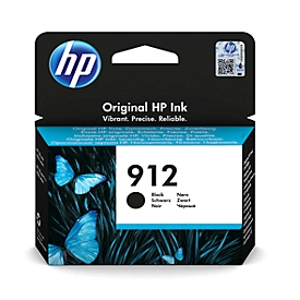 Original HP Tintenpatrone 912, Einzelpack, schwarz