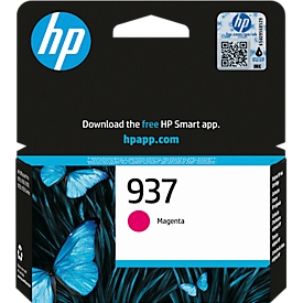 Original HP Tintenpatrone 937 (4S6W3NE), bis zu 800 Seiten, Einzelpack, magenta