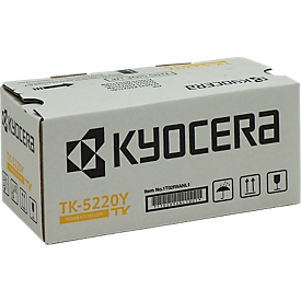 Original Kyocera Toner TK-5220Y, Einzelpack, gelb