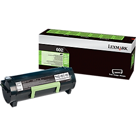Original Lexmark Toner 602, Einzelpack, schwarz