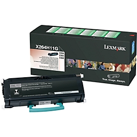 Original Lexmark Toner X264H, Einzelpack, schwarz