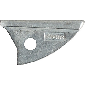 ORIGINAL LÖWE Ersatzamboss, für Gartenschere 1.104 & 1.105, Blisterverpackt, inkl. Schraube und Hülse