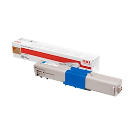 Original Oki Toner 44315307, Einzelpack, cyan