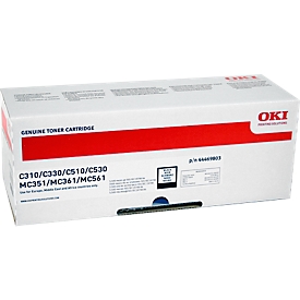Original Oki toner 44469803, single pack, black