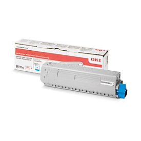 Original Oki Toner 47095703, Einzelpack, cyan