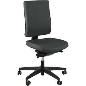 Original Steifensand bureaustoel CETO CT1340, synchroonmechanisme, zonder armleuningen, grijs