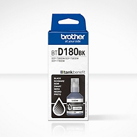 Origineel Brother inktpatroon BTD180BK, één verpakking, zwart, ca. 7500 pagina's