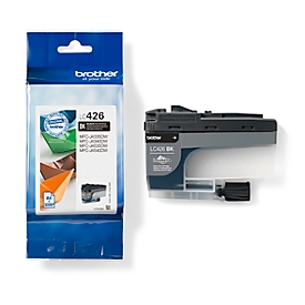 Originele Brother inktcartridge LC-426BK, één verpakking, zwart