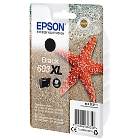 Originele Epson inktcartridge 603XL, enkele verpakking, zwart