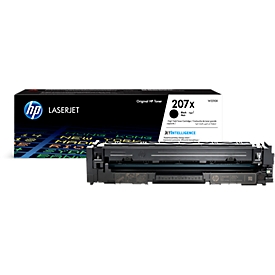 Originele HP Toner 207X, één verpakking, zwart