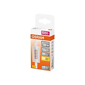 Osram LED SLIM LINE - LED-Lampe - Form: Maiskolben - klar Finish - R7s - 7 W (Entsprechung 60 W)