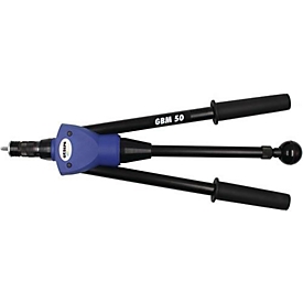Outil de pose d'écrous à riveter à la main GBM 50 L.485 mm GESIPA