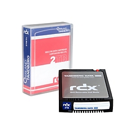 Overland Tandberg RDX QuikStor - RDX HDD Kartusche - 2 TB - für Tandberg Data RDX QuikStation 4, RDX QuikStation 8, RDX QuikStor