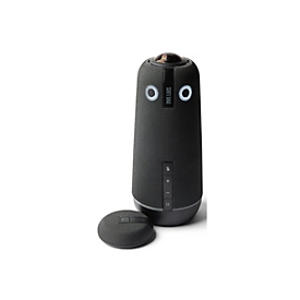 Owl Labs Meeting Owl 4+ - Videokonferenzkomponente - holzkohlefarben  - mit Owl Labs Expansion Mic