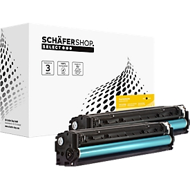 Pack économique 2 toners Schäfer Shop compatibles avec 131X (CF210X) HP, noir