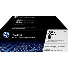 Pack économique 2 x cartouches d'impression LaserJet CE285AD HP, noir