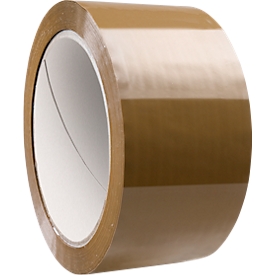 Packaging tape Classic, W 50 mm x L 66 m, brown, 36 rolls