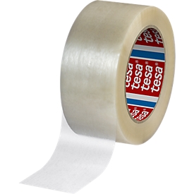 Packband tesa® 60418, L 132 m x B 50 mm, 85 % Recycling-PET, transparent