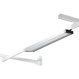Packpool LED linear lamp, with prismatic lampshade, 3 LED modules, 5 m supply line