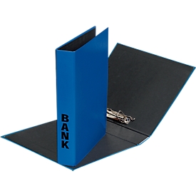 PAGNA Bankordner, PP Karton, Rückenbreite 52 mm,  DIN A4, blau