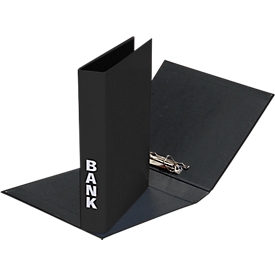 PAGNA ordner voor bankafschriften, PP karton, rugbreedte 52 mm,  A4, zwart