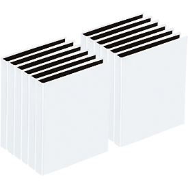 PAGNA ringmap, 2-voudig mechanisme, A4, rugbreedte 35 mm, 12 stuks, wit