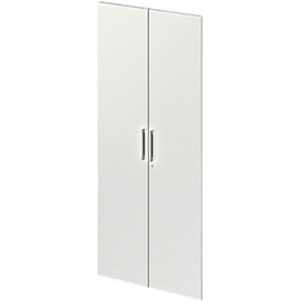 Paire de porte TETRIS WOOD, 5 HC, l. 800 mm, gris clair