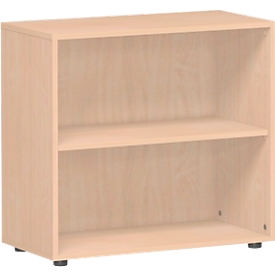 PALENQUE boekenkast, 2 OH, B 800 x D 400 x H 752 mm, beukendecor