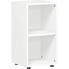 PALENQUE Shelf, 2 AA, W 400 x D 400 x H 752 mm, white