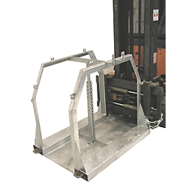 Palette pour bouteilles de gaz en acier SFP 4 - capacité de charge 700 kg - pour 8 bouteilles