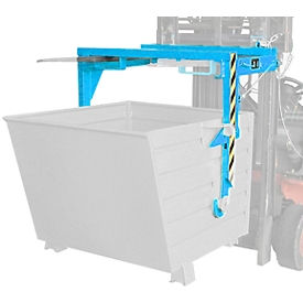 Palonnier pour gerbeur BST 70, pour bennes basculantes BSK, bleu