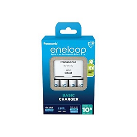 Panasonic eneloop Basic BQ-CC51 - Batterieladegerät - (für 4xAA/AAA)