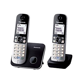Panasonic KX-TG6812 - Schnurlostelefon mit Rufnummernanzeige