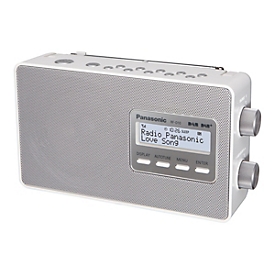 Panasonic-RF-D10EG - Tragbares DAB-Radio - 2 Watt - weiß