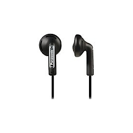 Panasonic RP-HV154E-K - Kopfhörer - Ohrstöpsel - kabelgebunden - 3,5 mm Stecker - Schwarz