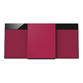Panasonic SC-HC304 - Microsystem 10 Watt - Rot