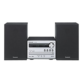 Panasonic SC-PM254 - Microsystem - 2 x 10 Watt - Silber