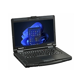 Panasonic Toughbook 55 - Robust - Intel Core i5 1345U / 1.6 GHz - Win 11 Pro - Intel Iris Xe Grafikkarte - 16 GB RAM - 512 GB SSD NVMe, TCG Opal Encryption - 35.6 cm (14")