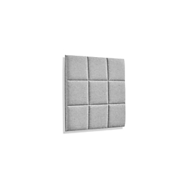Panneaux muraux avec fixation magnétique, l. 604 x P 604 x H 47 mm, diff. designs à 9 carrés, brun beige