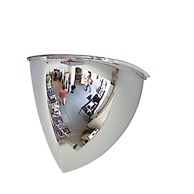 Panoramic mirror 90°, 2 kg, W 300 x H 300 x D 230 mm