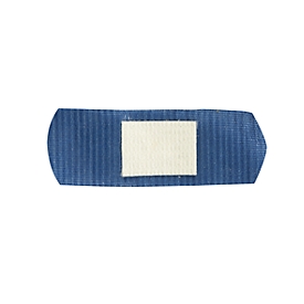 Pansements bleus Detectable pour QuickFix Plum, recharge, paquet de 45 pièces