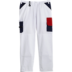Pantalon de travail pour peintre Color KANSAS®, blanc, taille 44